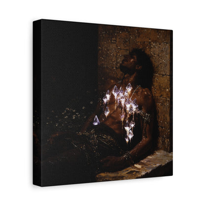 The Silent Lattice Canvas Print