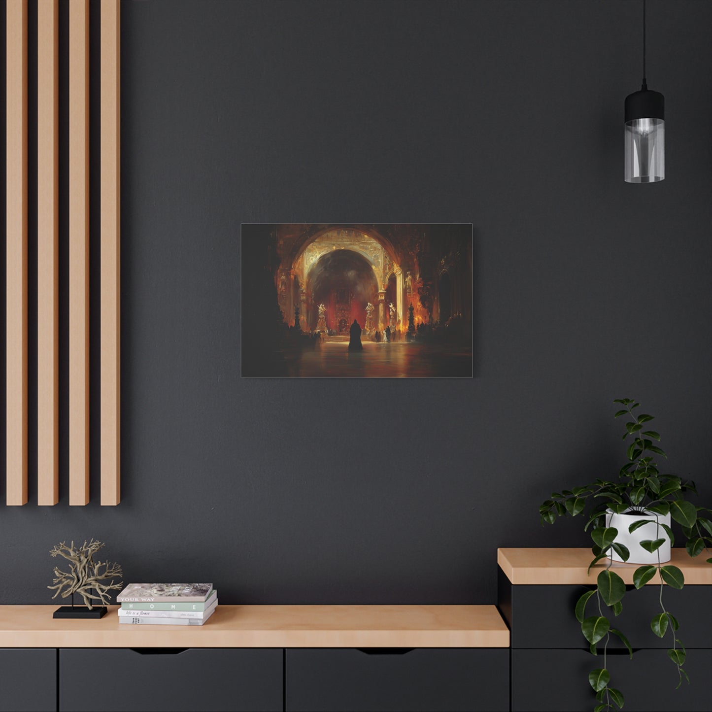 The Cathedral's Whisper Canvas Print