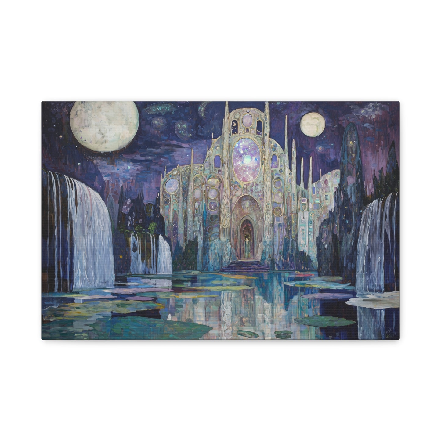 Eldritch Citadel Canvas Print