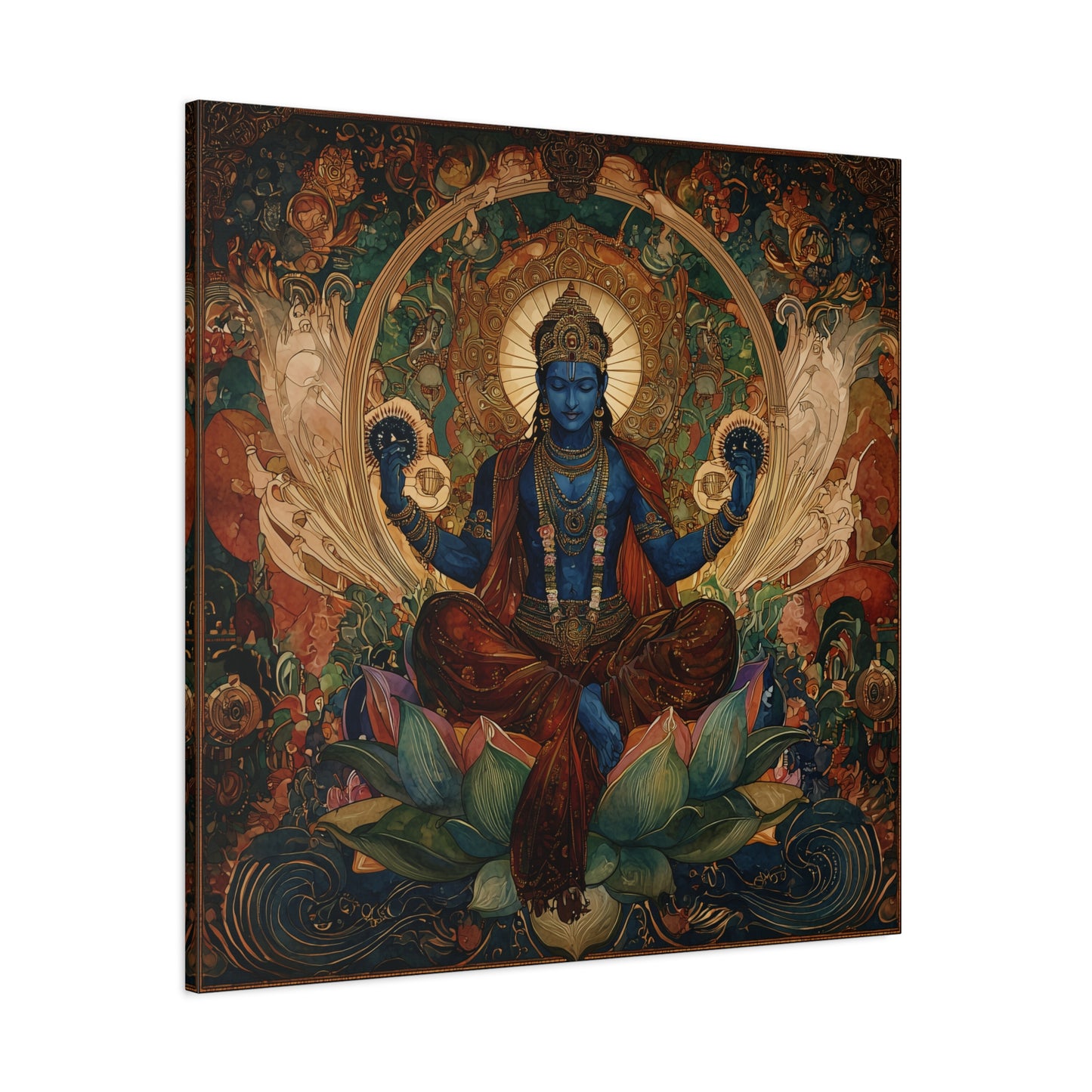 Tales of the Divine Canvas Print