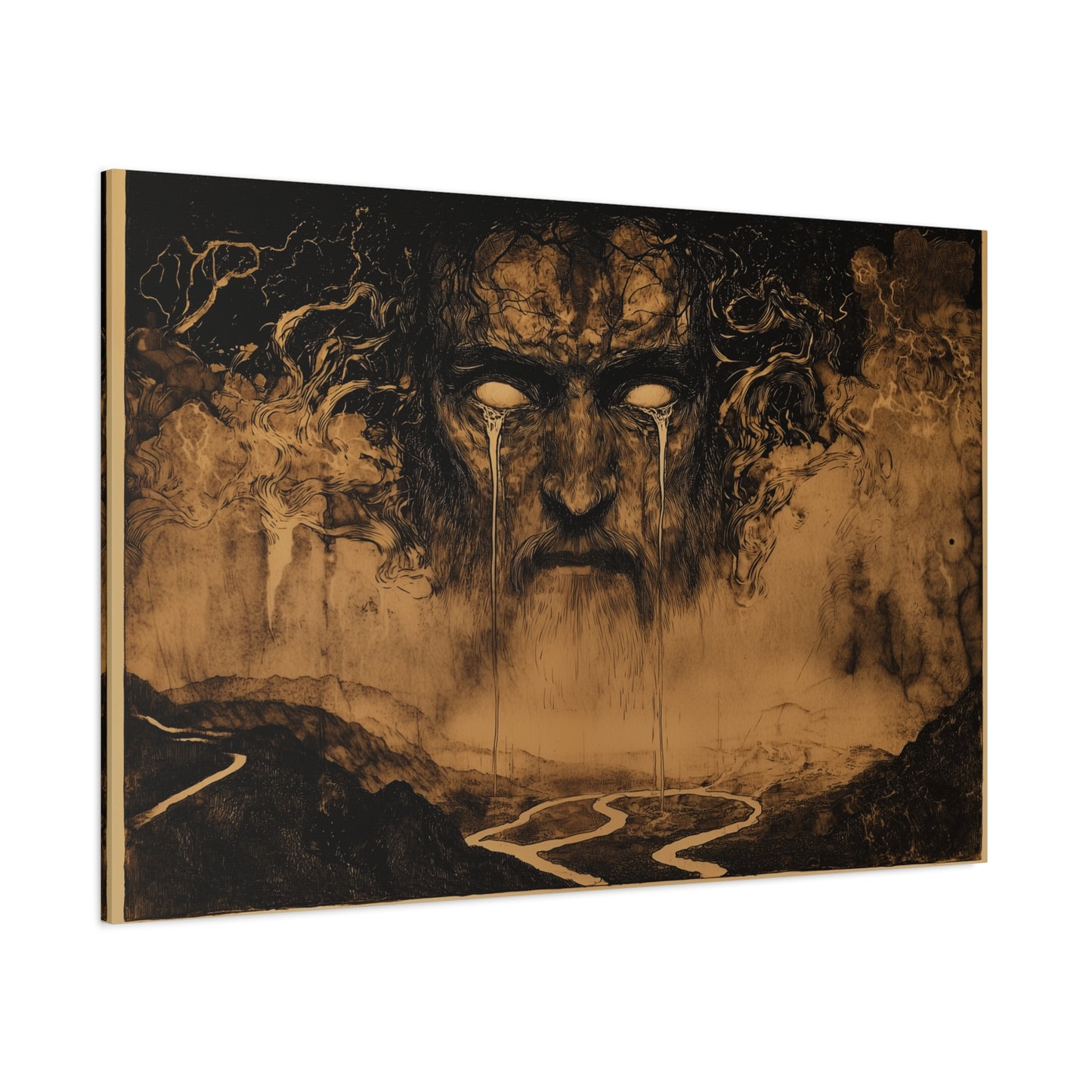 Rivers of Sorrow Canvas Print