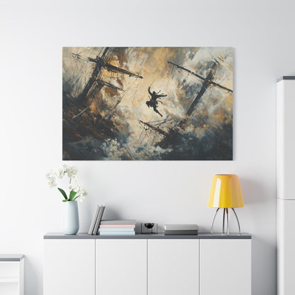 Between the Worlds Canvas Print