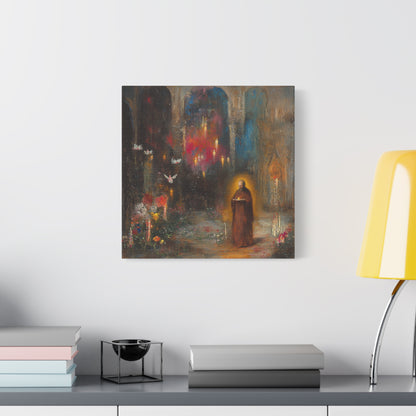 Candles of the Dreaming Canvas Print