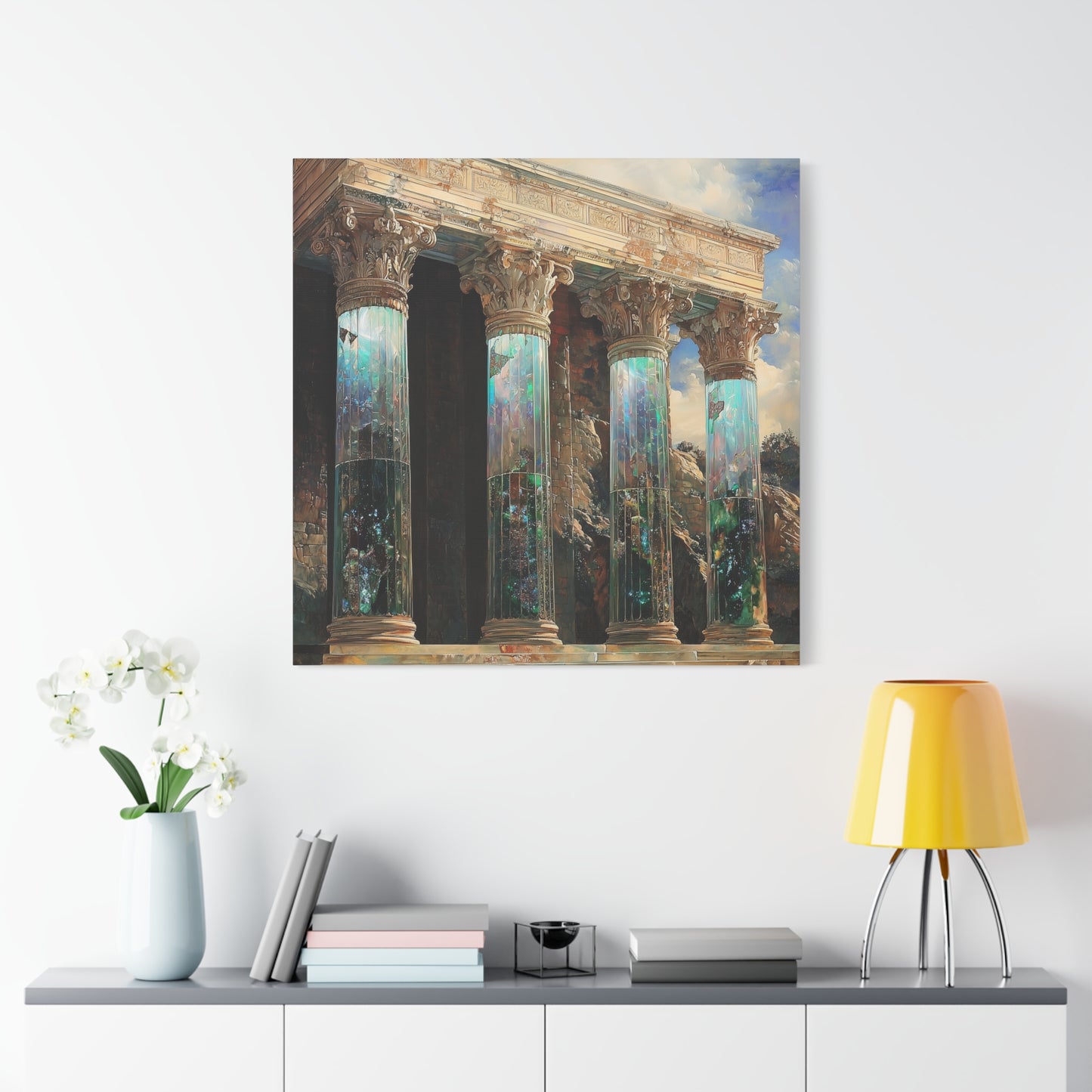 Balance in Ruins Canvas Print