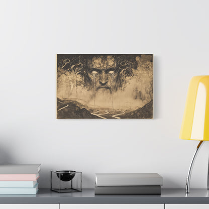 The Weeping Sky Canvas Print