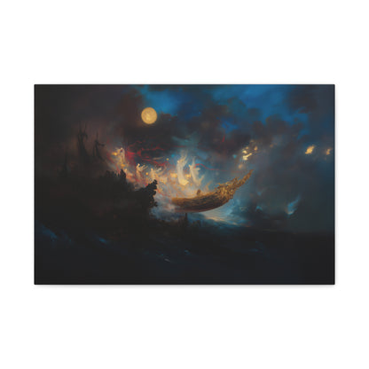 Eldritch Voyage Canvas Print