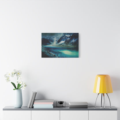 The Balance of Ice Canvas Print