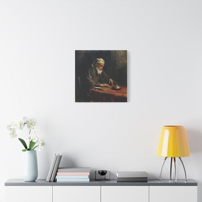 The Elder's Enigma Canvas Print