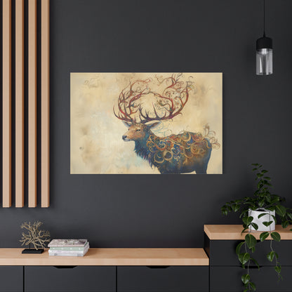 Elk of Eldar Canvas Print