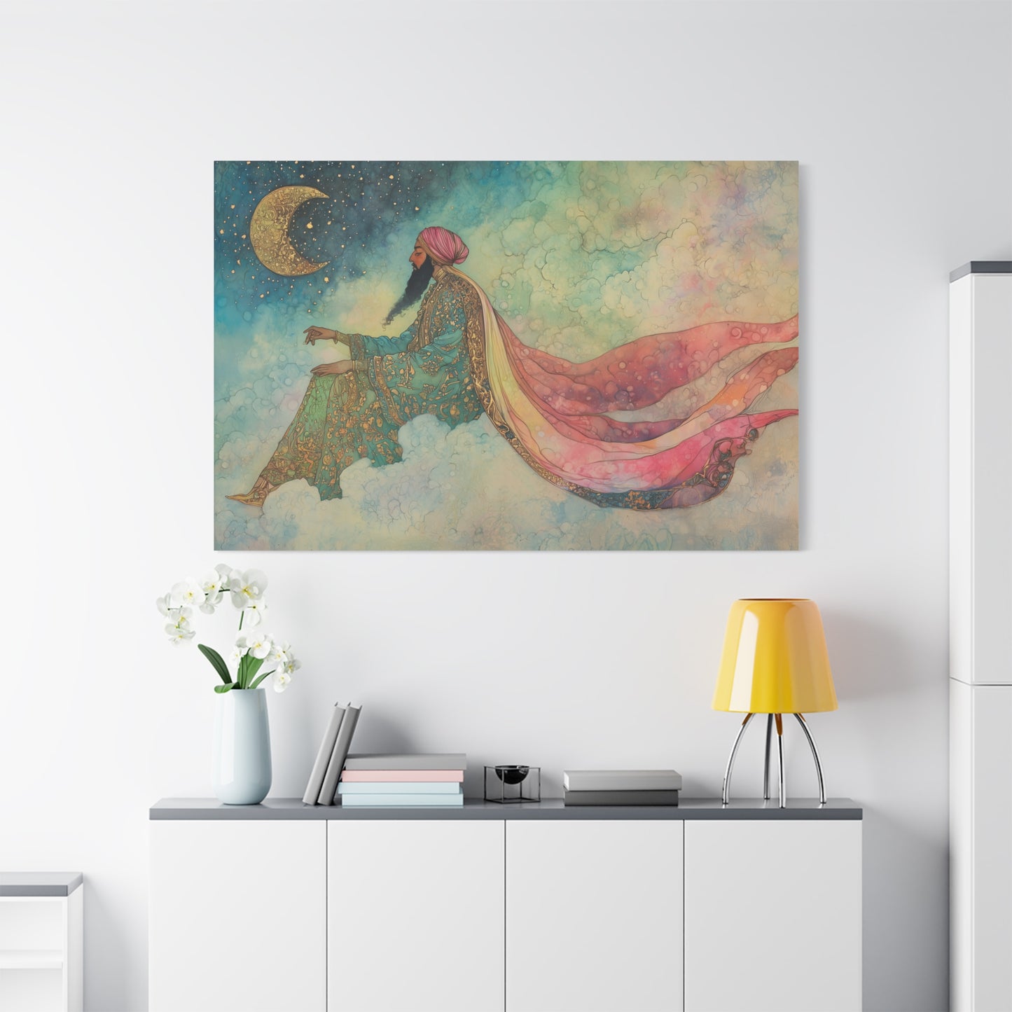 Veil of the Ancients Canvas Print