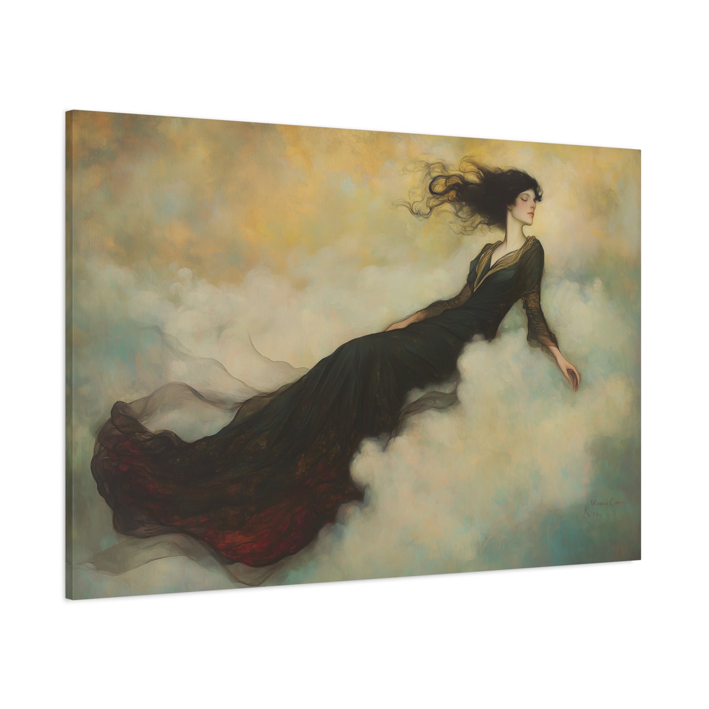 Dreamweaver's Ascent Canvas Print