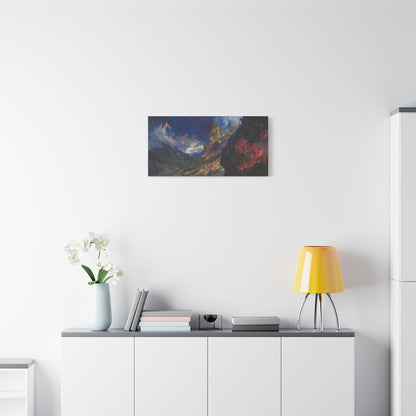 Fortress of Eldar Canvas Print