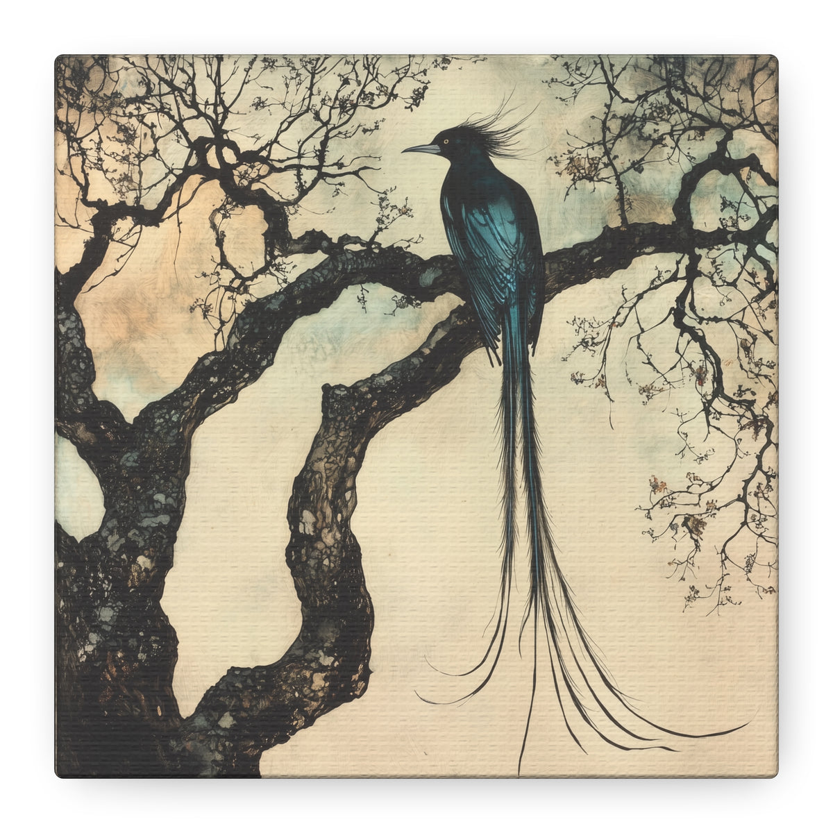 Whispers of Eldritch Wings Canvas Print