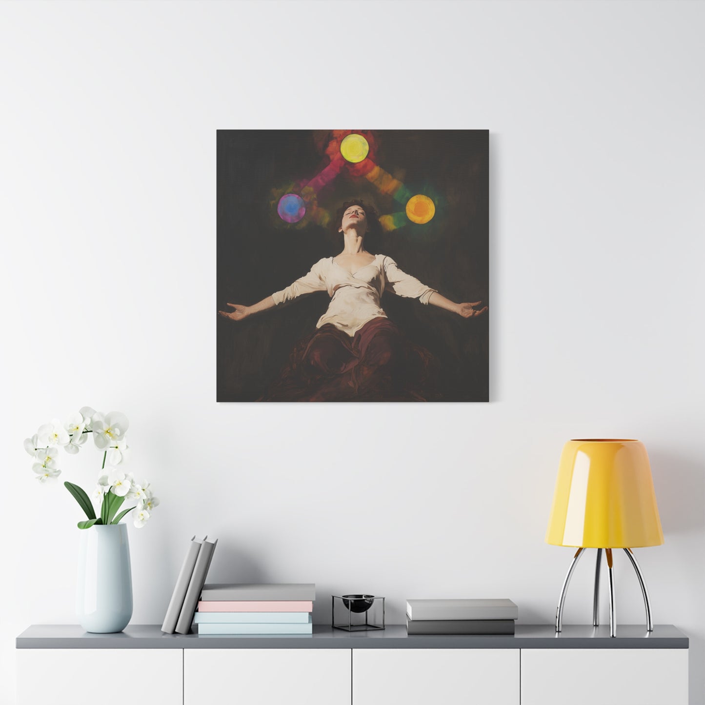 Balance of Spheres Canvas Print