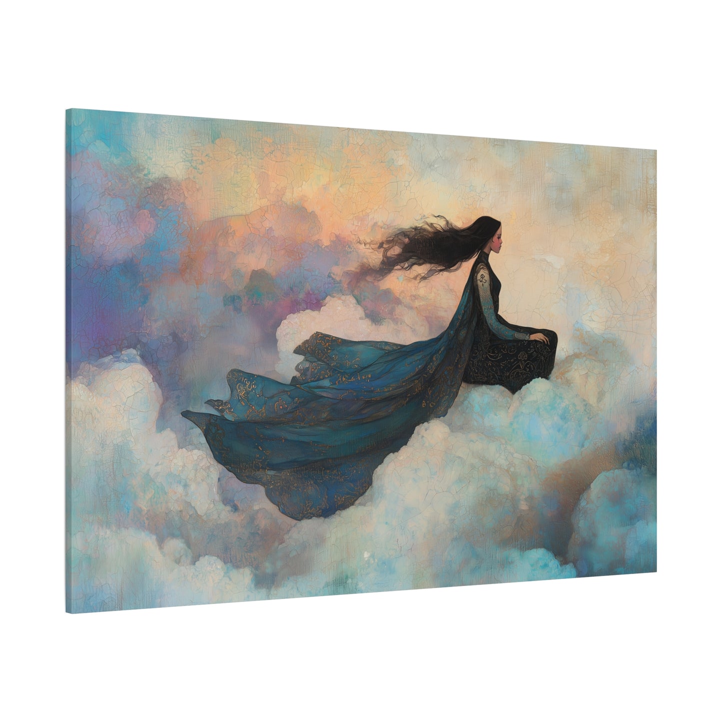 Dreamweaver's Ascent Canvas Print