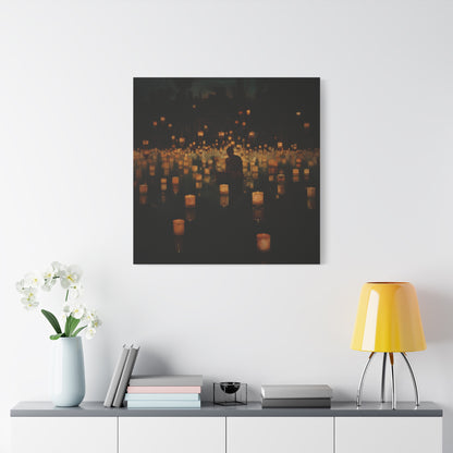 Whispering Lanterns Canvas Print