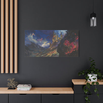 Fortress of Eldar Canvas Print