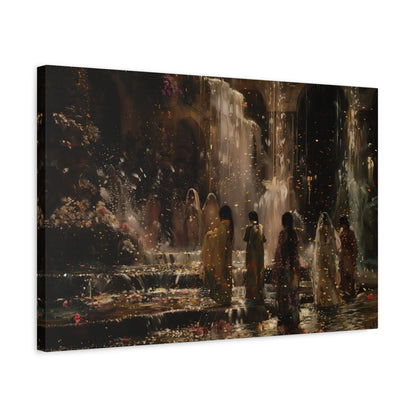 Fountain of Yore Canvas Print