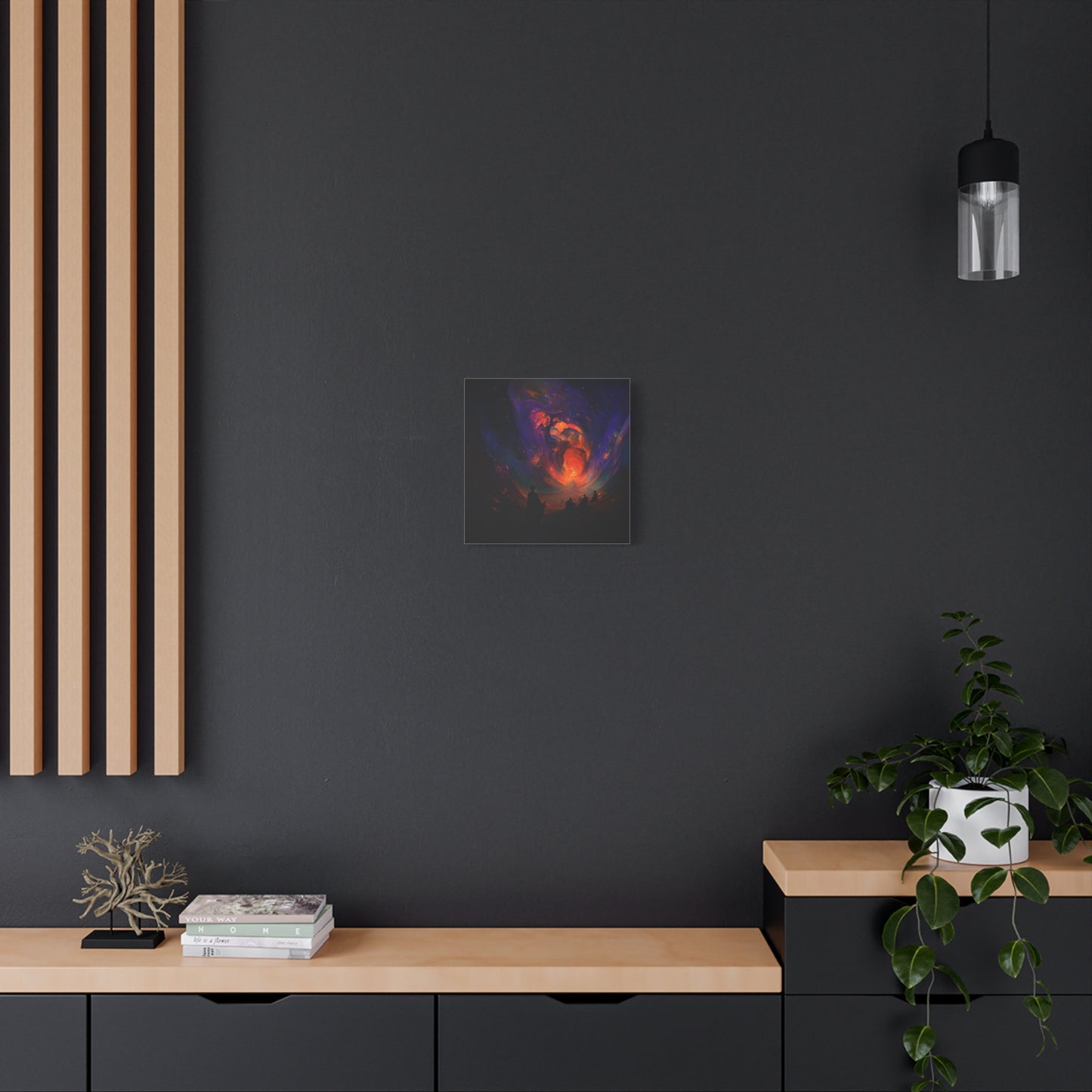 The Fiery Maw Canvas Print