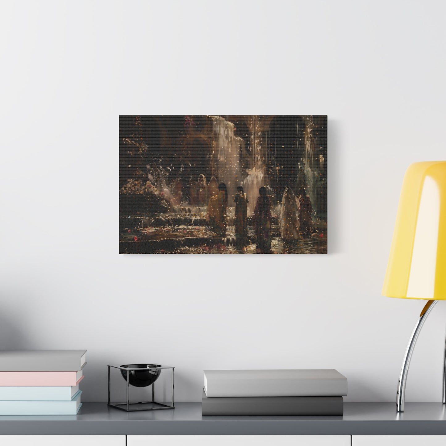 Fountain of Yore Canvas Print