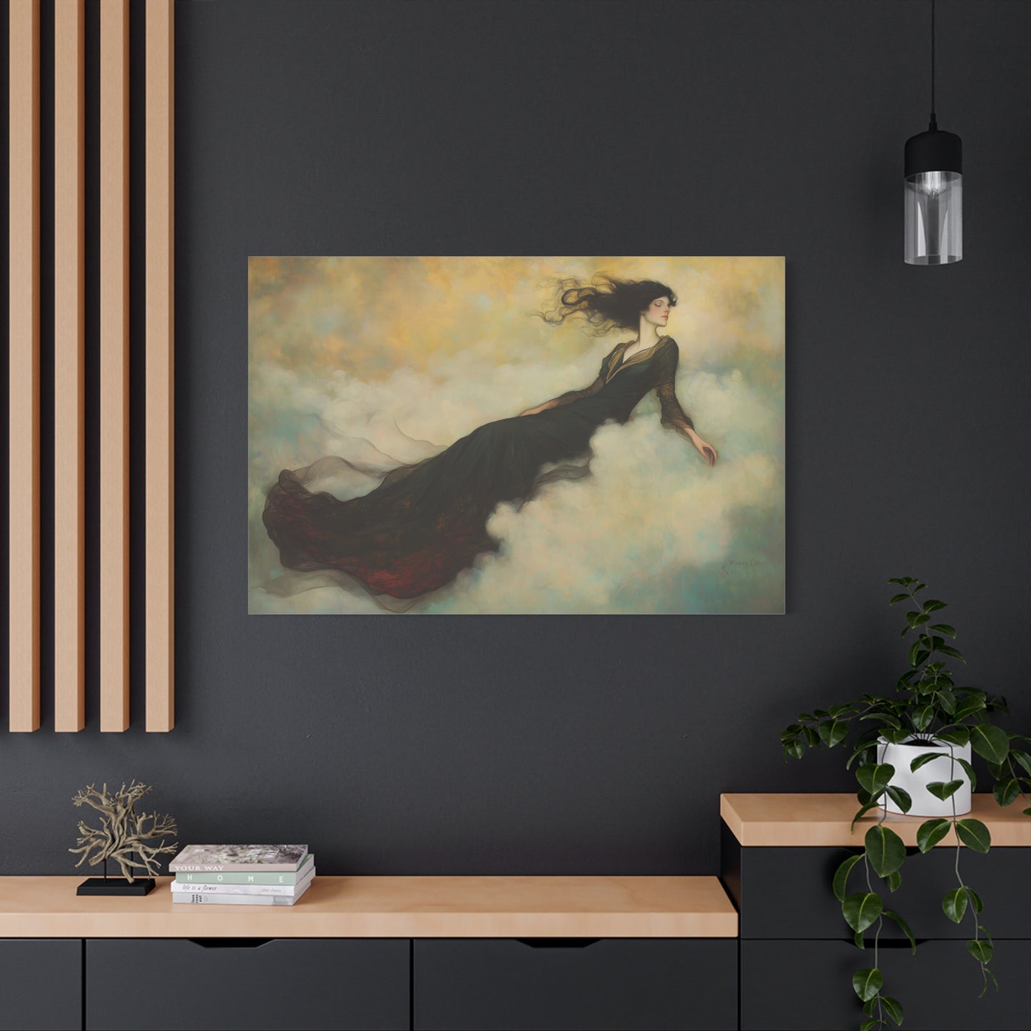 Dreamweaver's Ascent Canvas Print