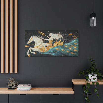 The Starry Tide Canvas Print