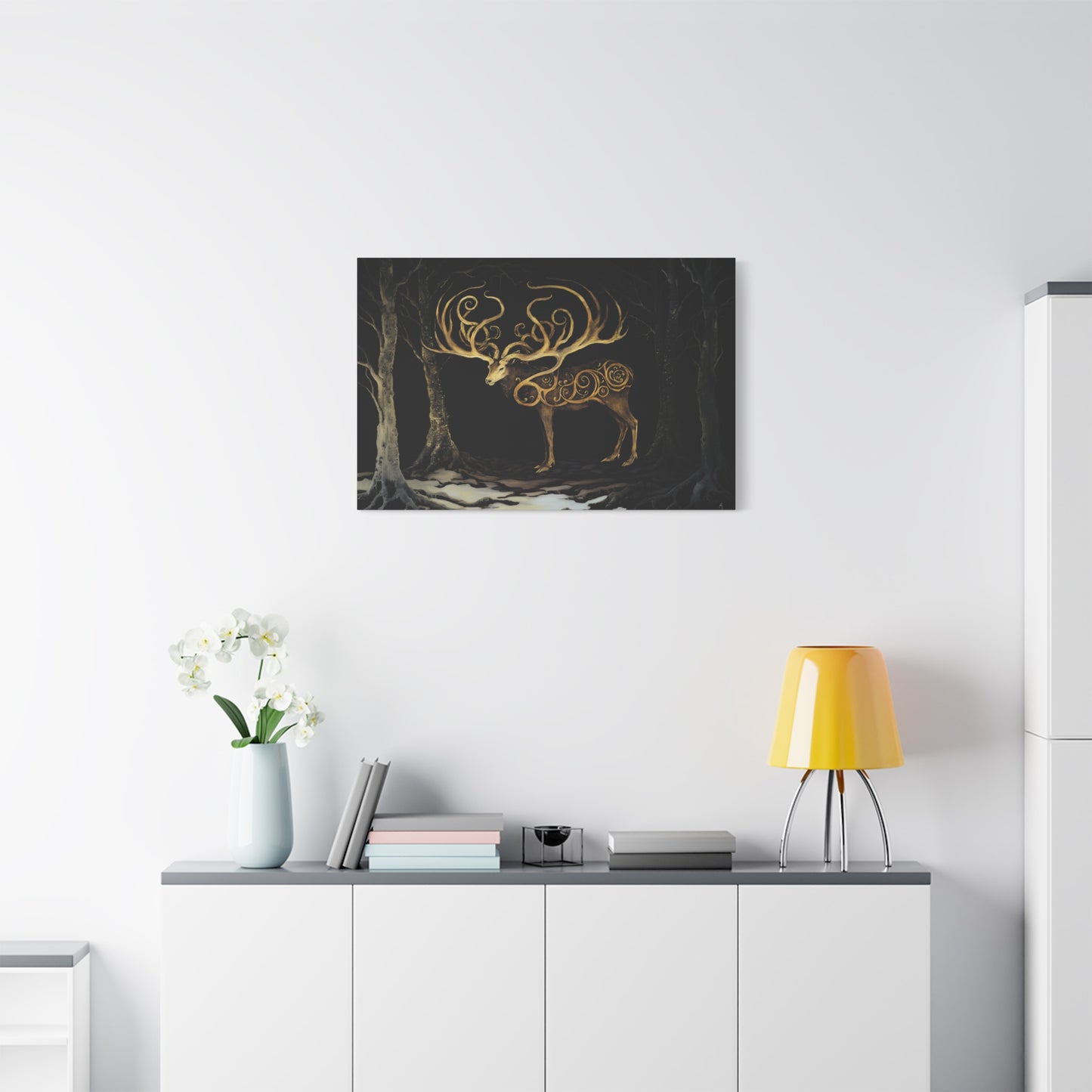 The Lurking Majesty Canvas Print