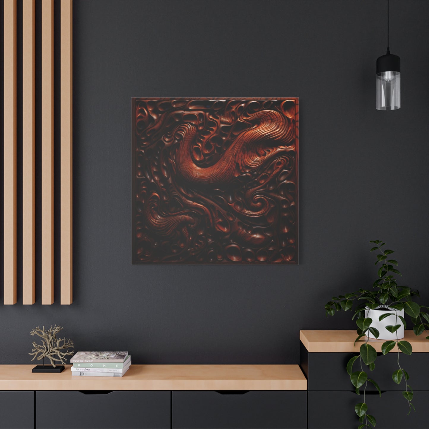 Spirals of Being Canvas Print