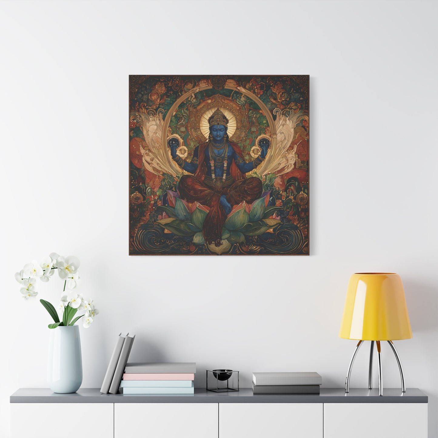 Tales of the Divine Canvas Print