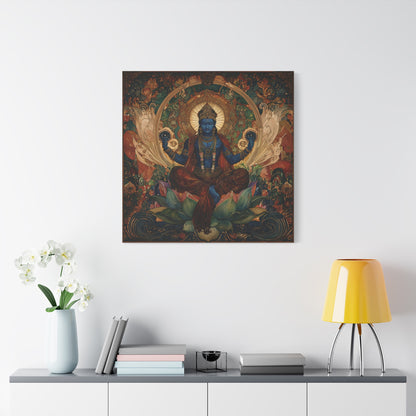 The Dreamer's Ascent Canvas Print