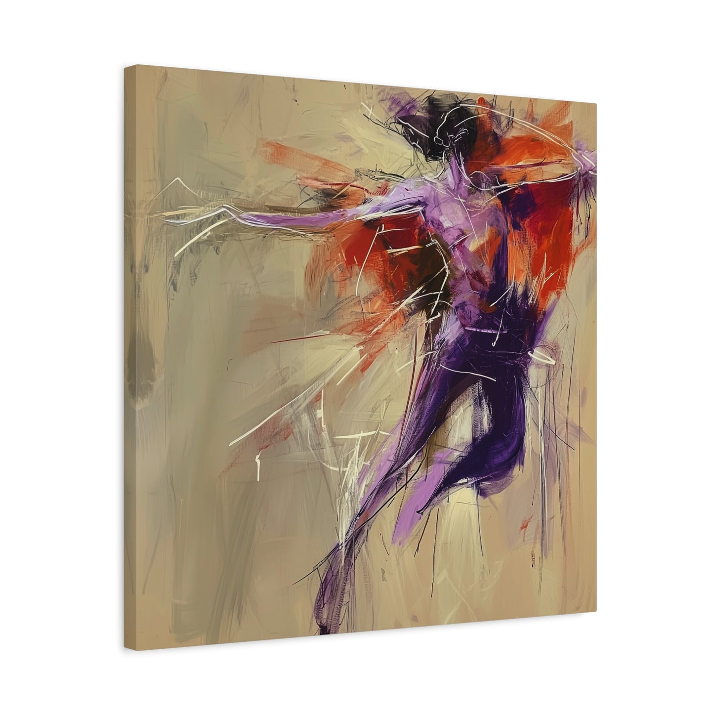 The Dancer's Dream Canvas Print