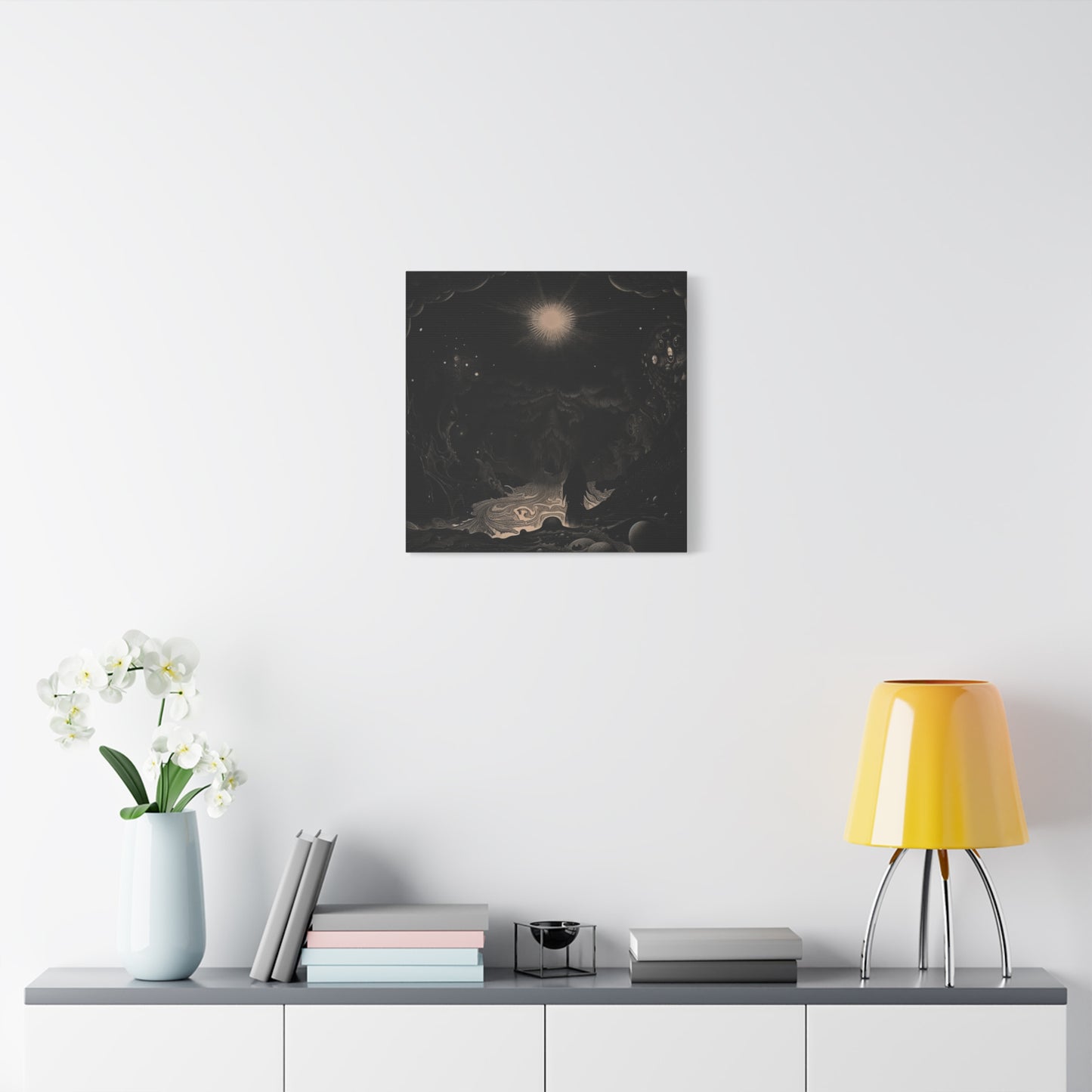 Shadow's Passage Canvas Print