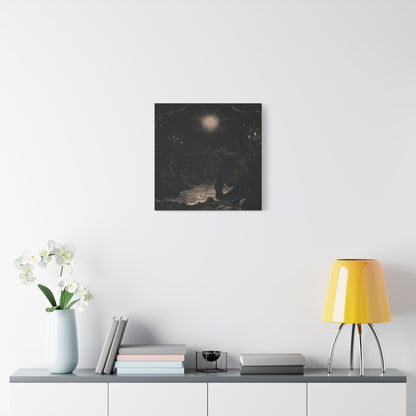 Shadow's Passage Canvas Print