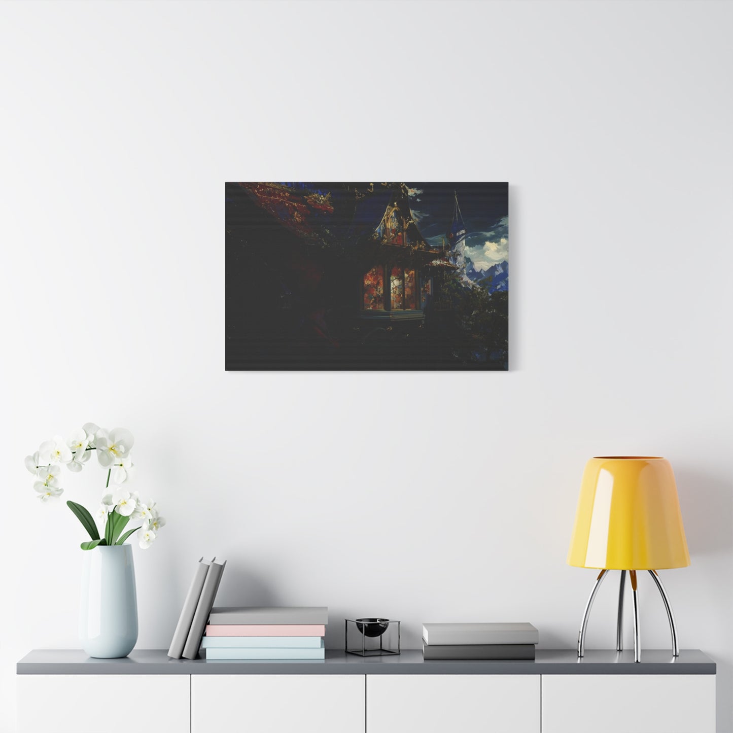 The Gilded Lament Canvas Print