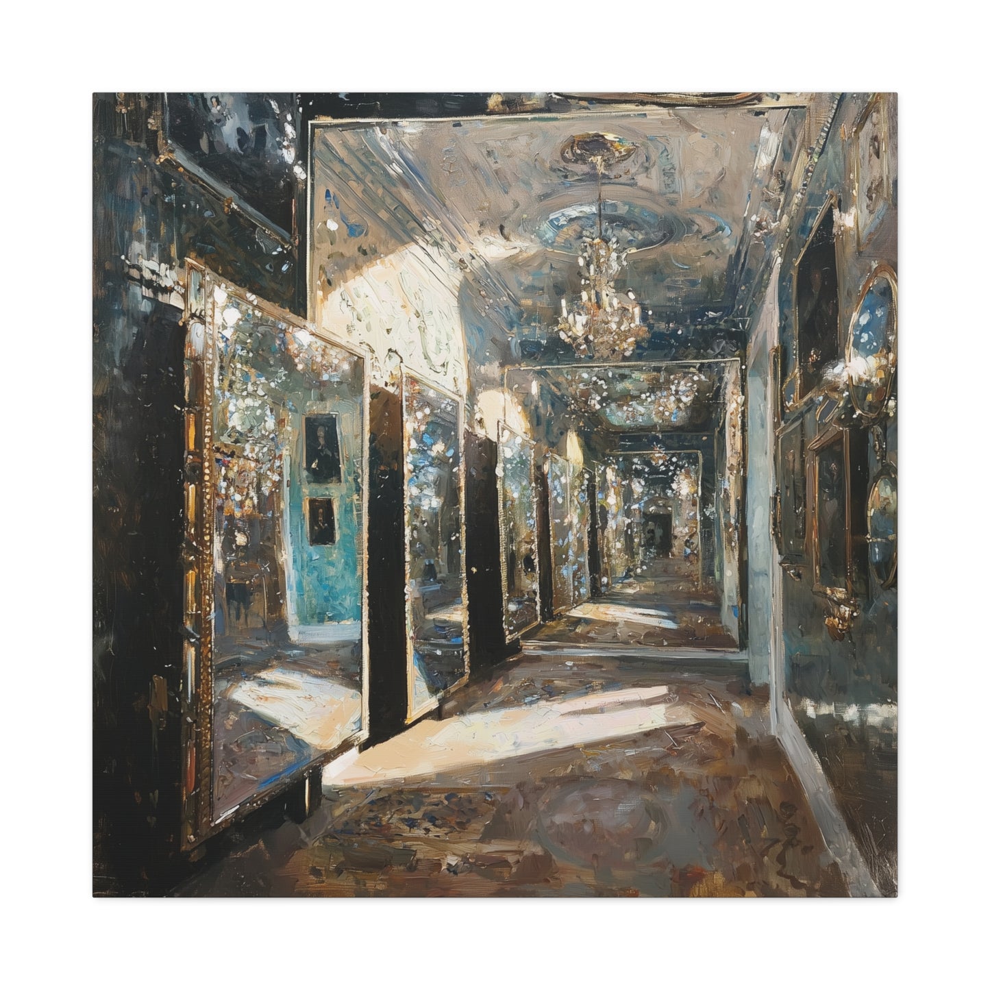 Light in the Hall Canvas Print