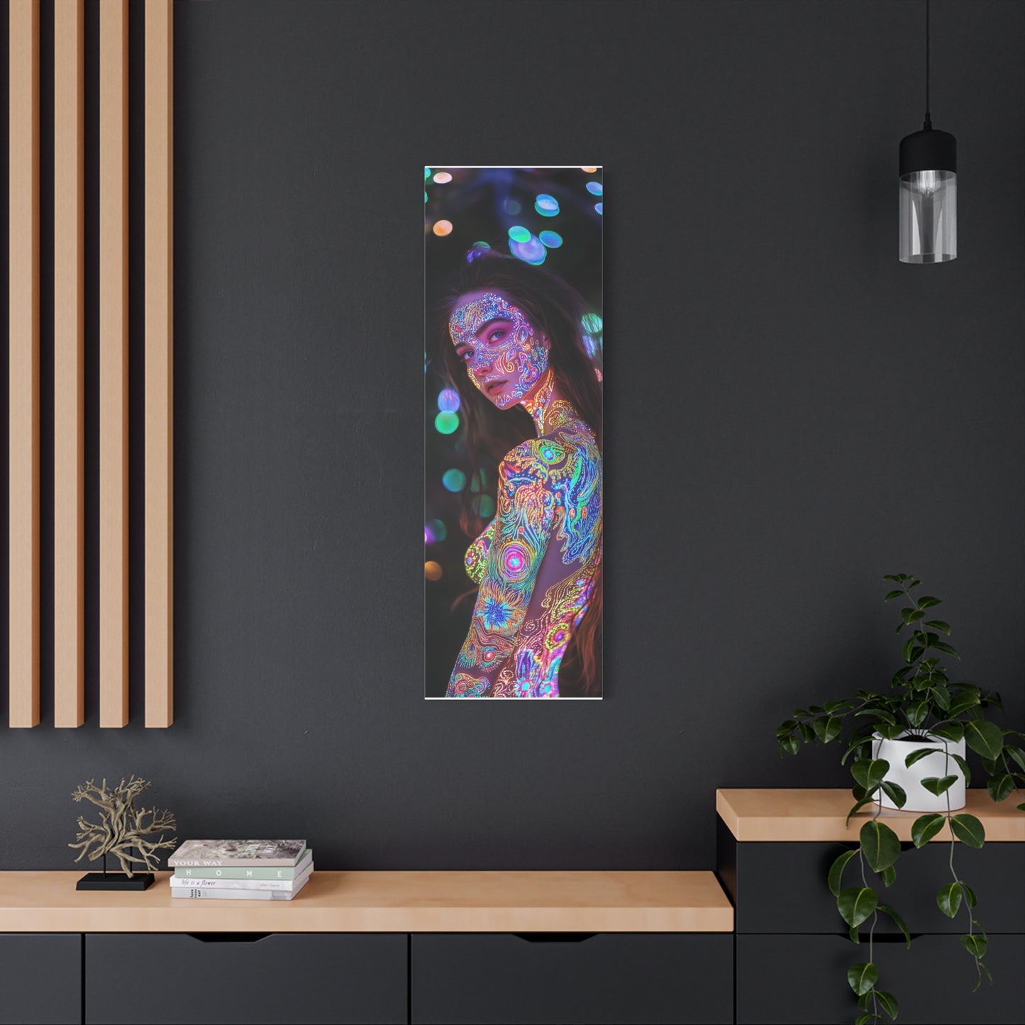 Bright Pulse Canvas Print