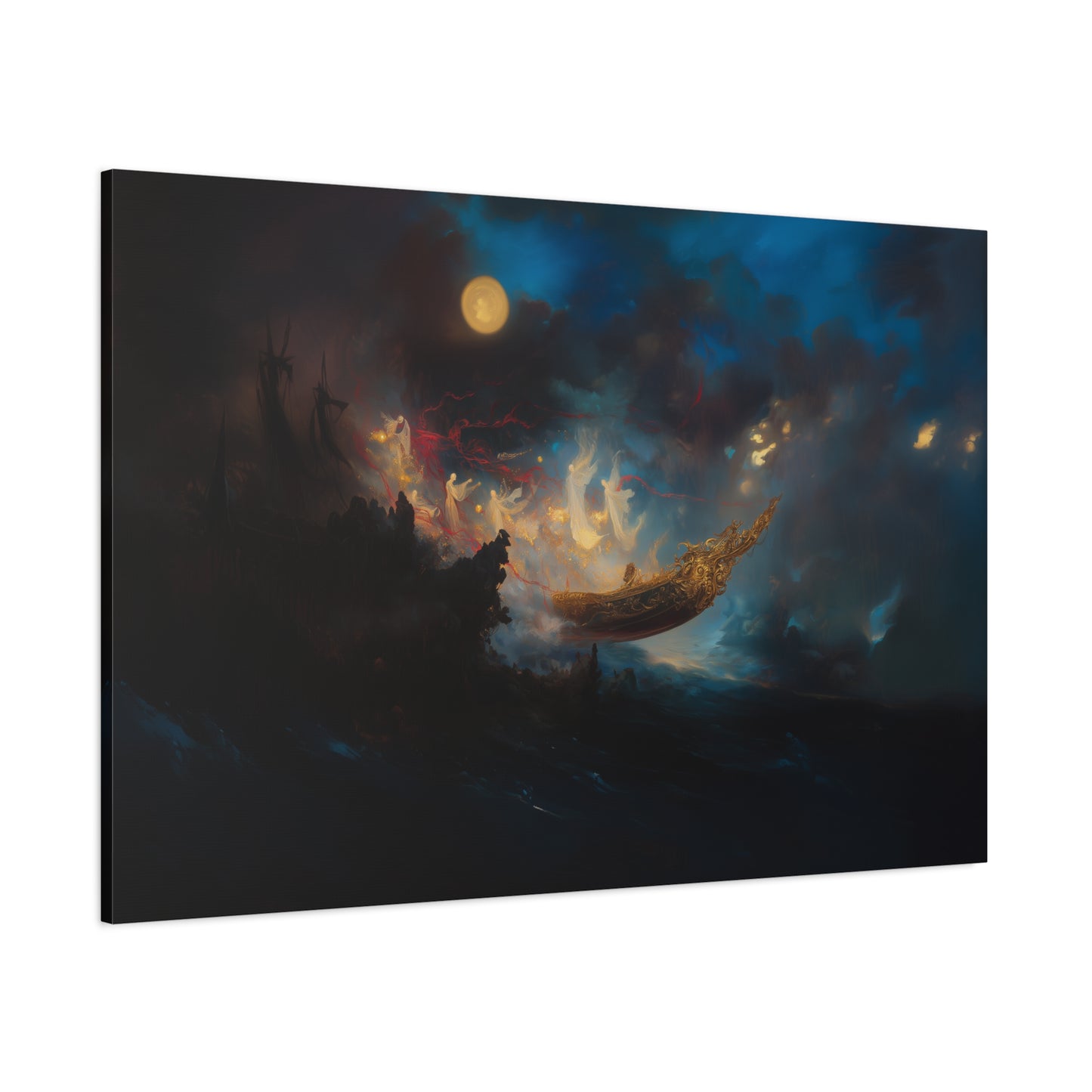 Eldritch Voyage Canvas Print