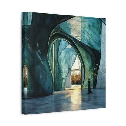 Through the Arch Canvas Print