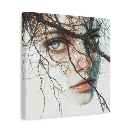 Nature's Veil Canvas Print