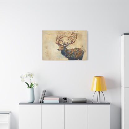 Elk of Eldar Canvas Print