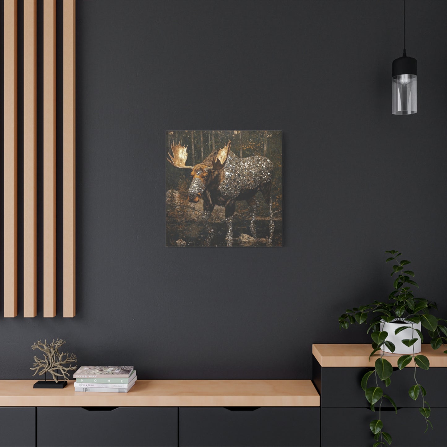 Antlered Lore Canvas Print