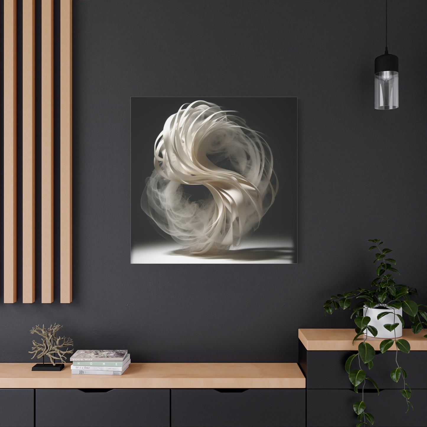 Soft Infinity Canvas Print