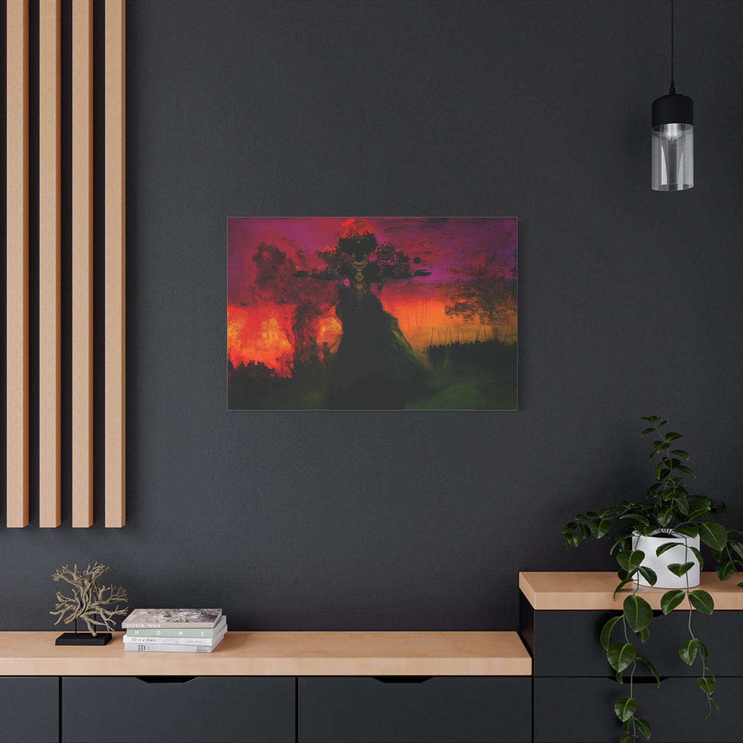 Shadows of Valor Canvas Print