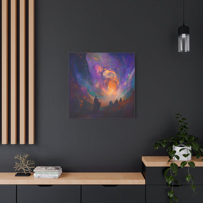 Balance in the Abyss Canvas Print