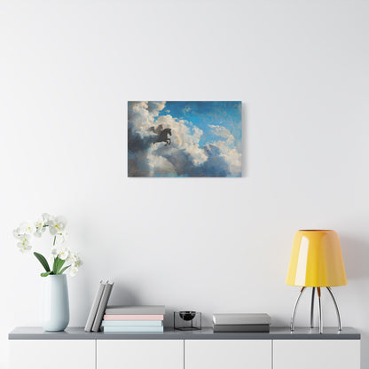 Riders of the Sky Canvas Print