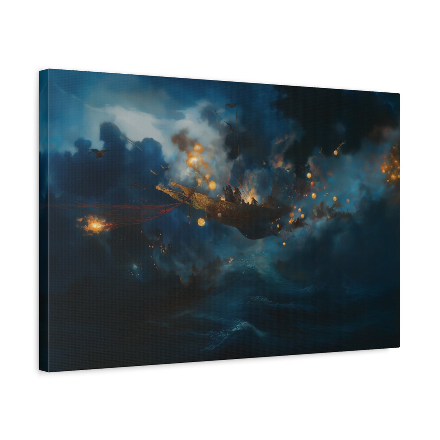 The Dreaming Voyage Canvas Print