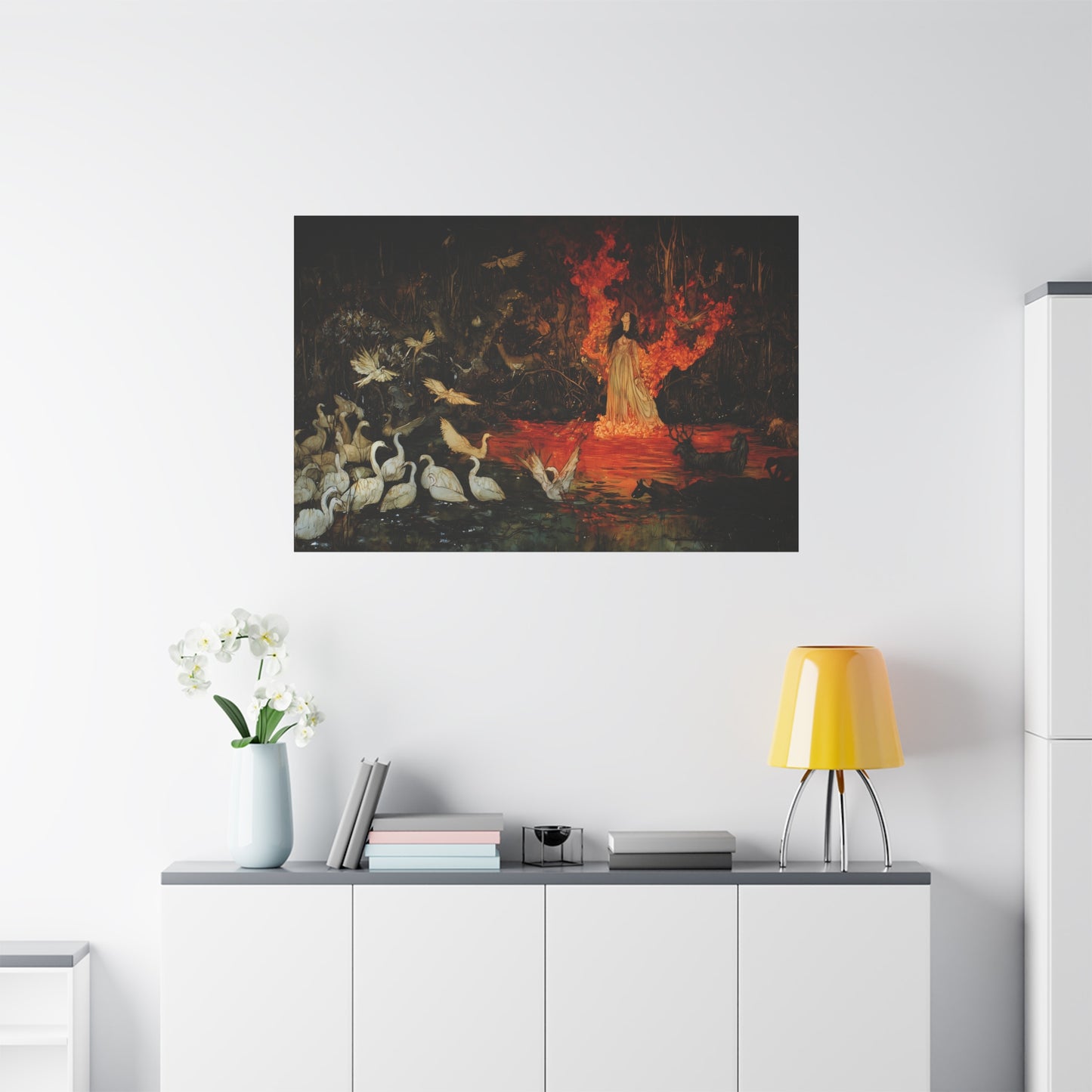 Nature's Veil Canvas Print