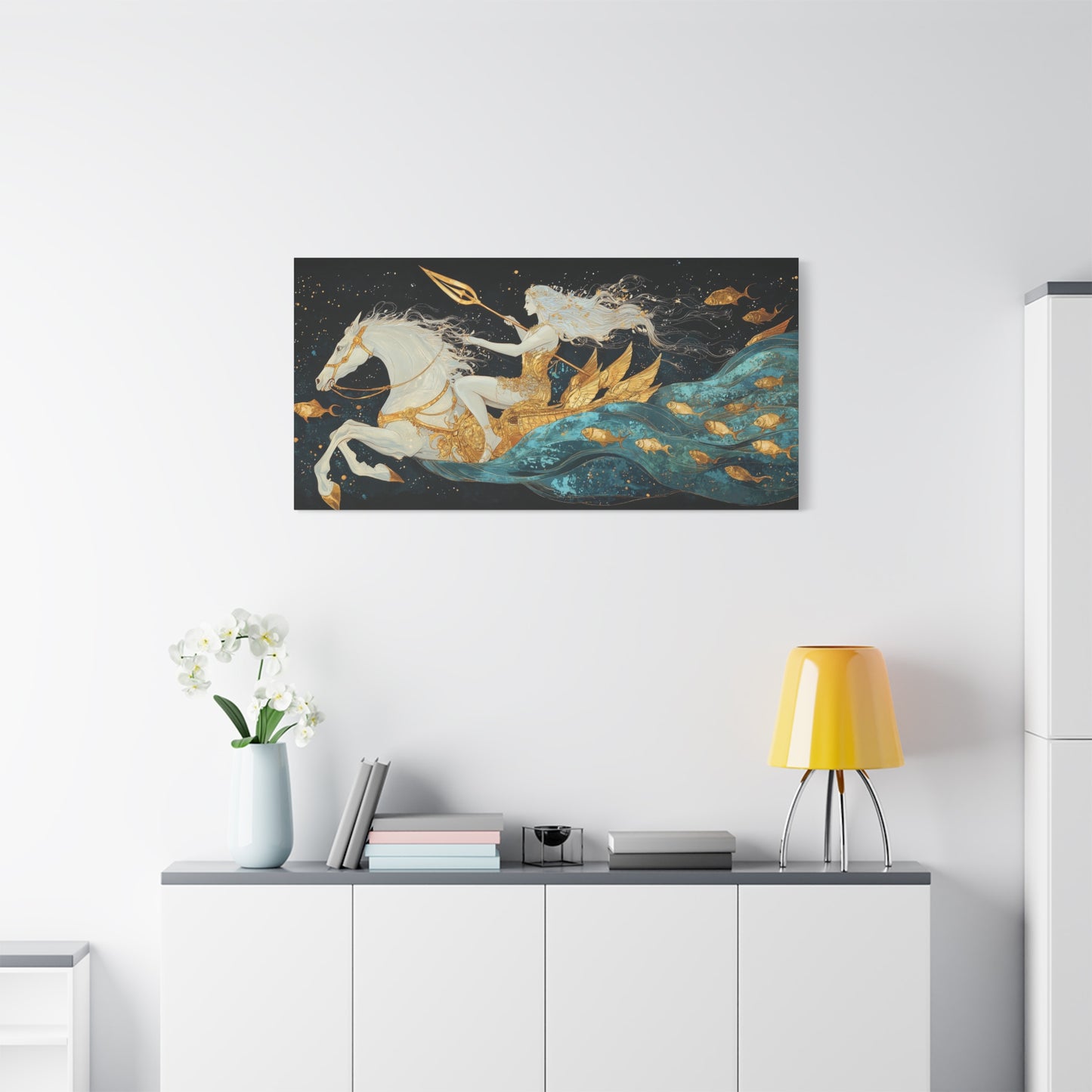 The Starry Tide Canvas Print