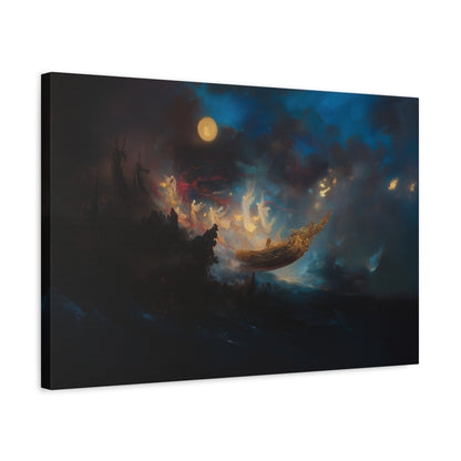 Eldritch Voyage Canvas Print