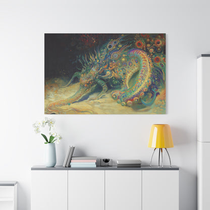 Serpent of Dreams Canvas Print